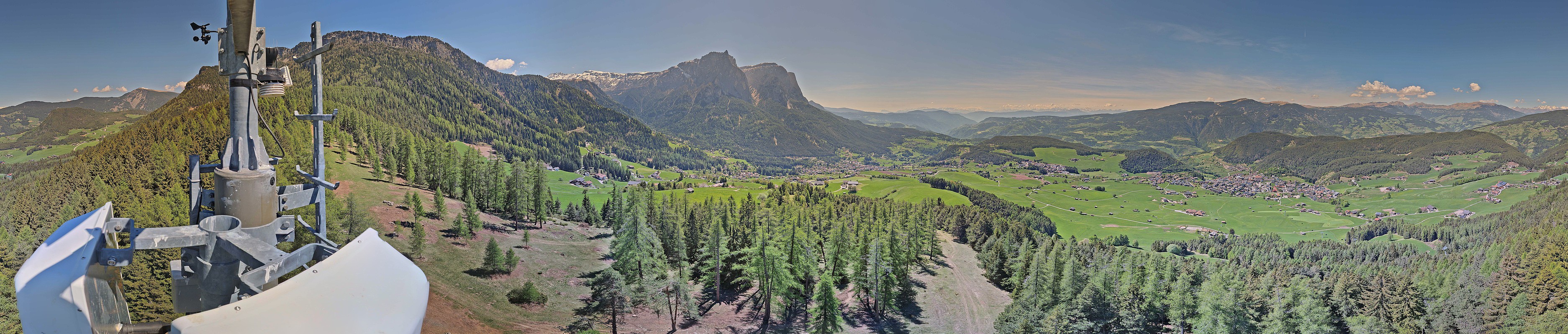 Archived image Webcam Panoramic view Kastelruth, South Tyrol