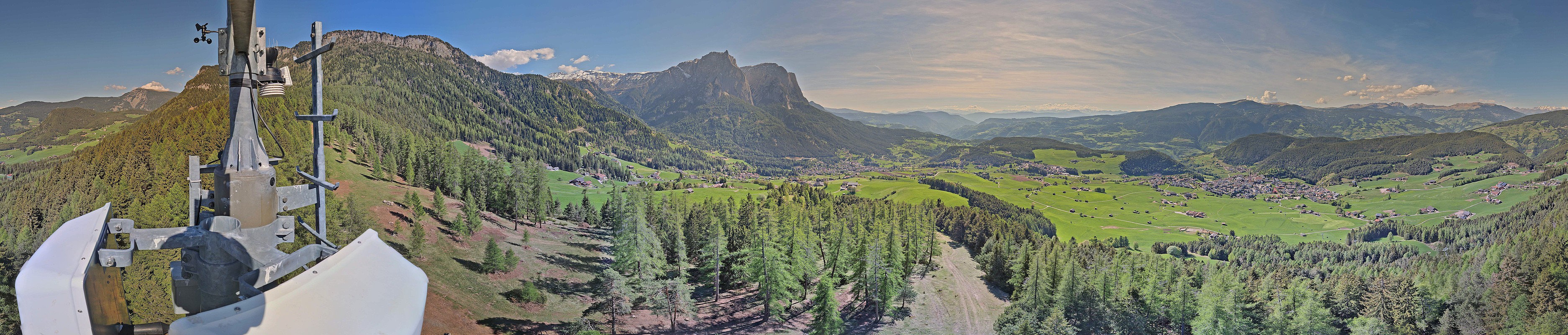 Archived image Webcam Panoramic view Kastelruth, South Tyrol
