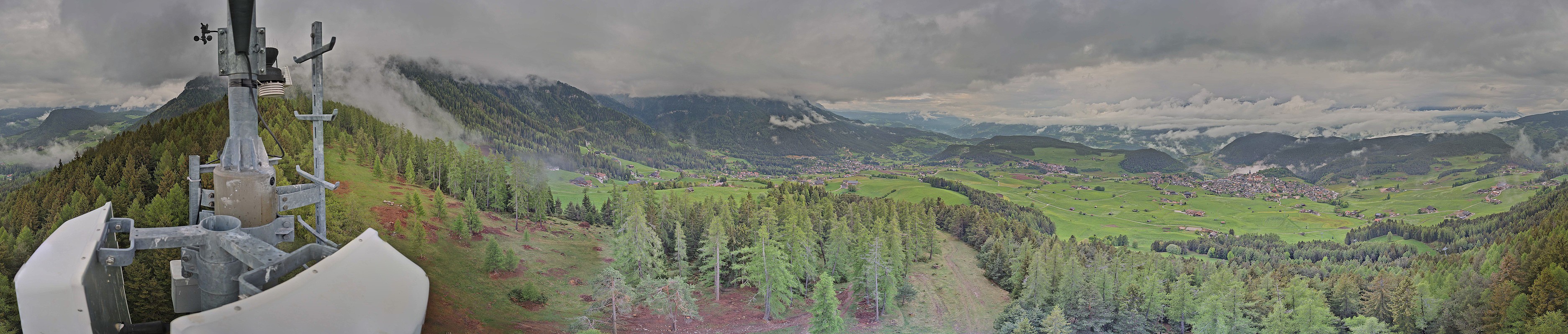 Archived image Webcam Panoramic view Kastelruth, South Tyrol