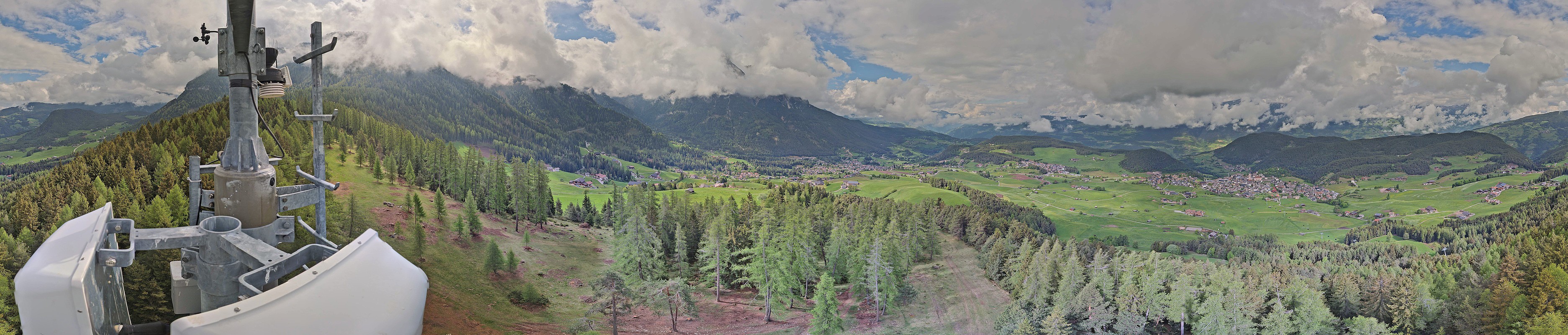 Archived image Webcam Panoramic view Kastelruth, South Tyrol