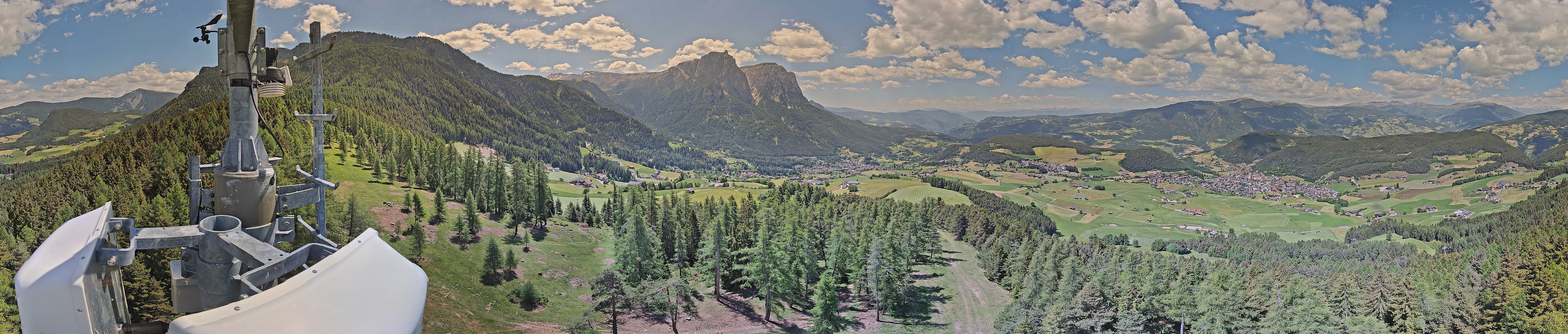 Archived image Webcam Panoramic view Kastelruth, South Tyrol