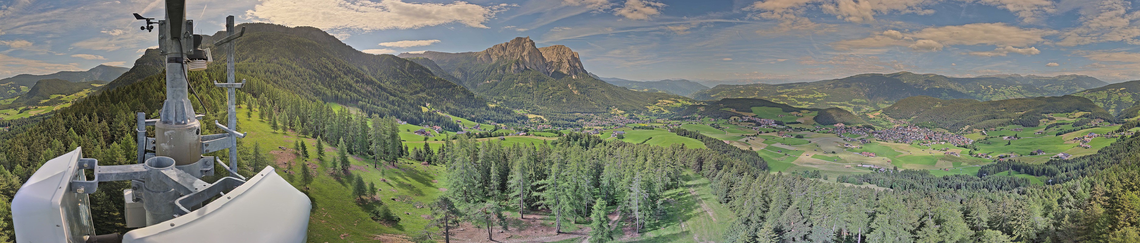 Archived image Webcam Panoramic view Kastelruth, South Tyrol
