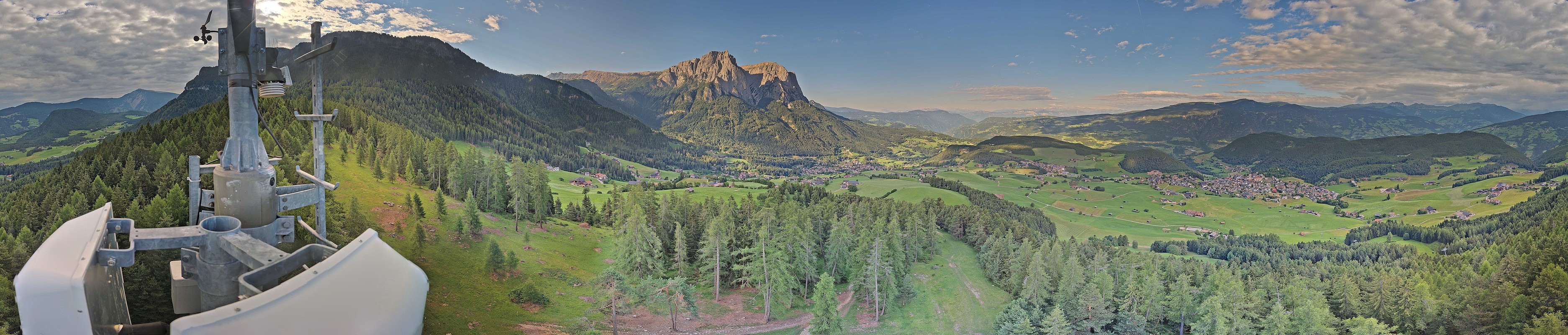Archived image Webcam Panoramic view Kastelruth, South Tyrol