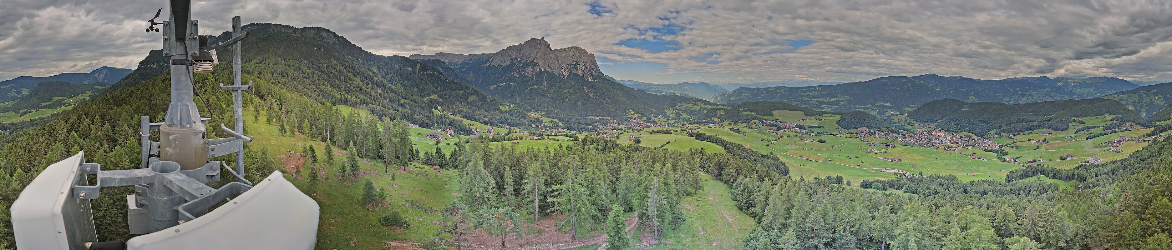 Archived image Webcam Panoramic view Kastelruth, South Tyrol