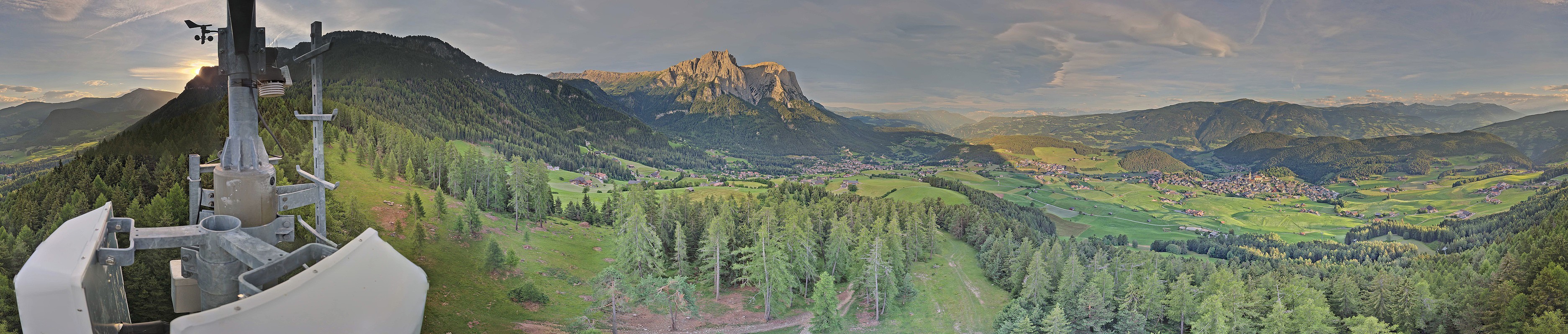 Archived image Webcam Panoramic view Kastelruth, South Tyrol