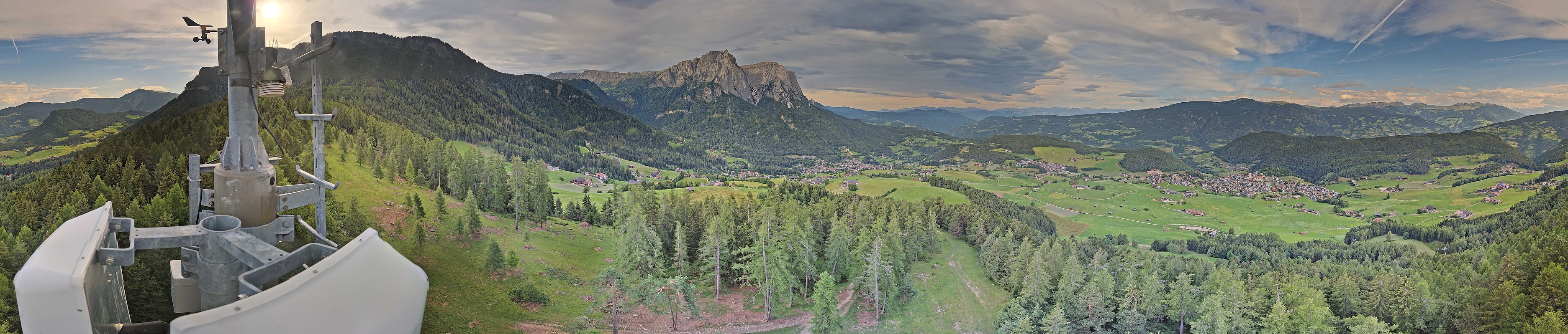 Archived image Webcam Panoramic view Kastelruth, South Tyrol