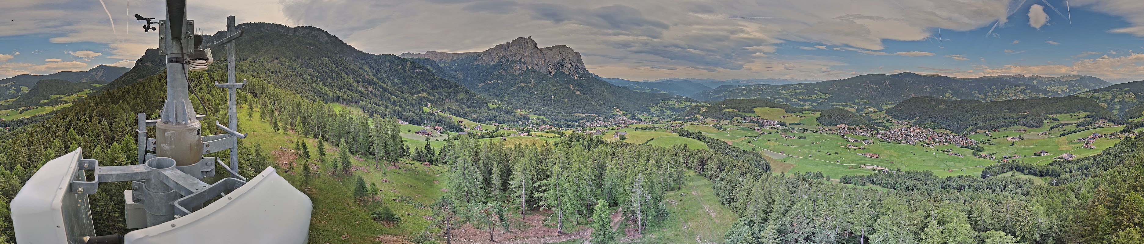 Archived image Webcam Panoramic view Kastelruth, South Tyrol