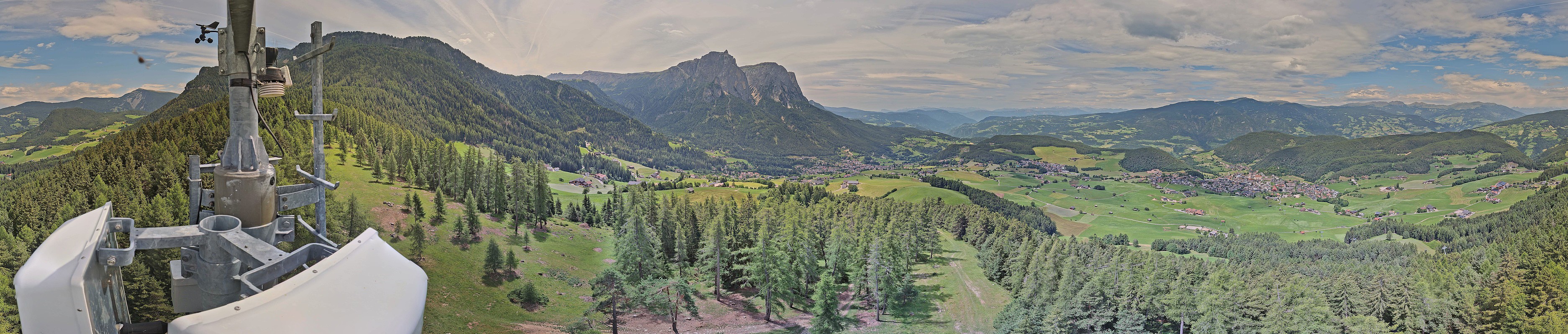 Archived image Webcam Panoramic view Kastelruth, South Tyrol