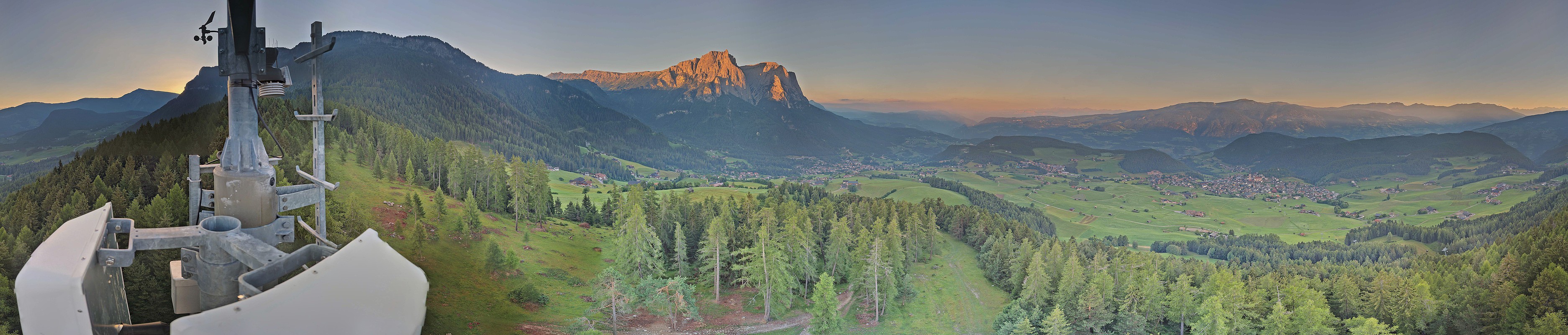 Archived image Webcam Panoramic view Kastelruth, South Tyrol