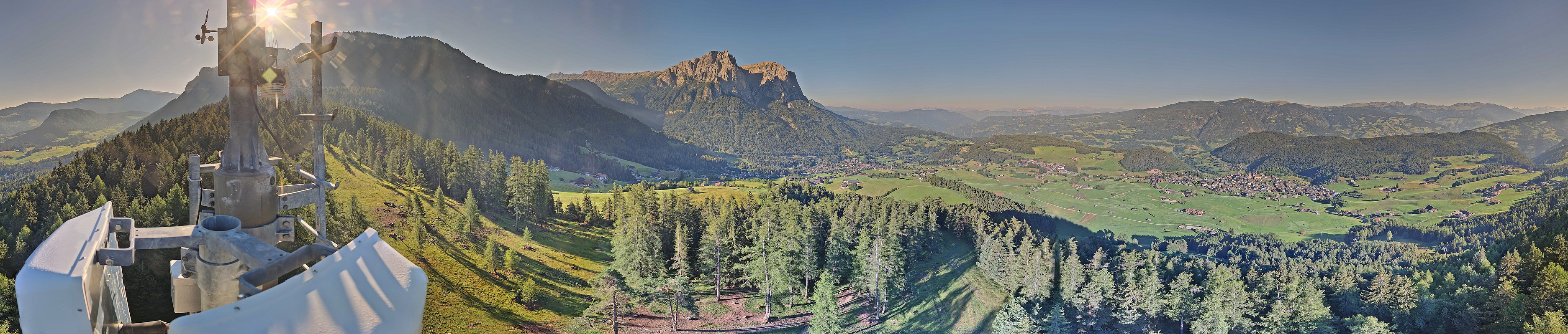 Archived image Webcam Panoramic view Kastelruth, South Tyrol