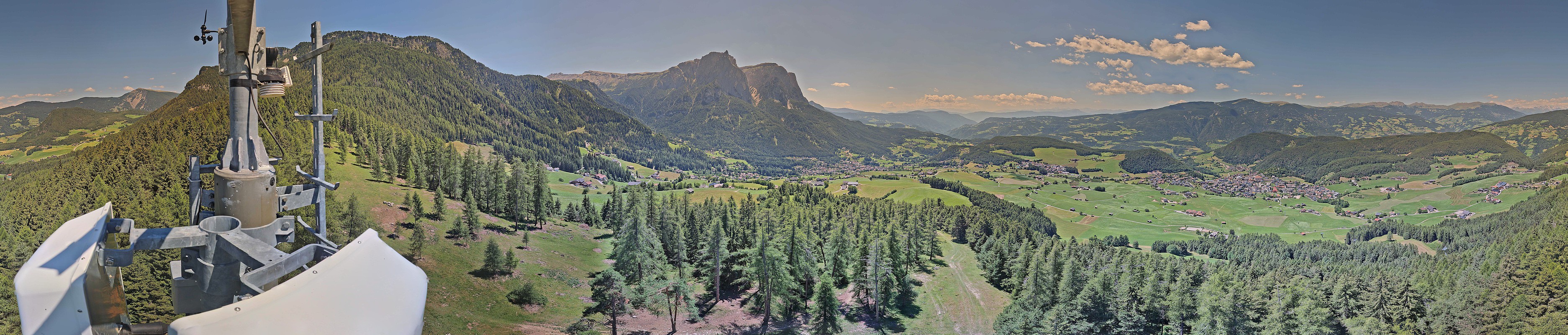 Archived image Webcam Panoramic view Kastelruth, South Tyrol