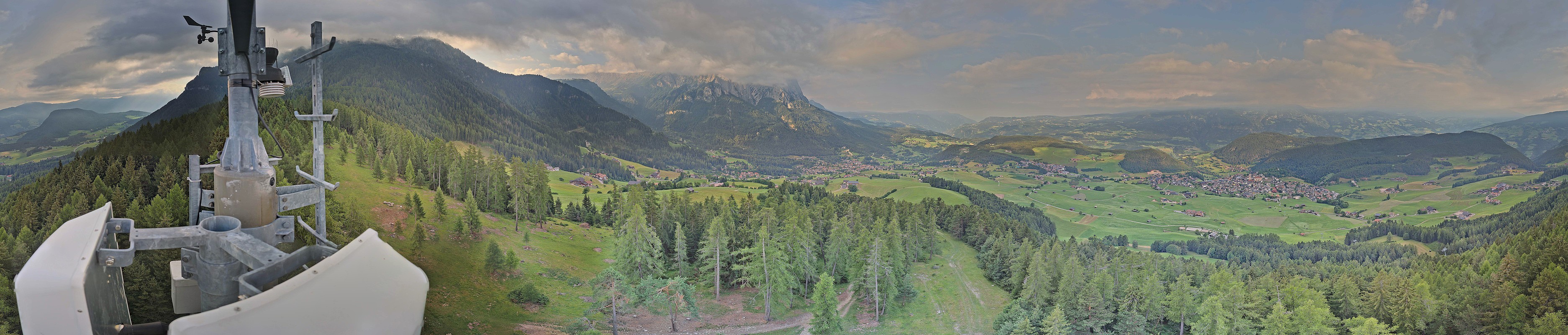 Archived image Webcam Panoramic view Kastelruth, South Tyrol