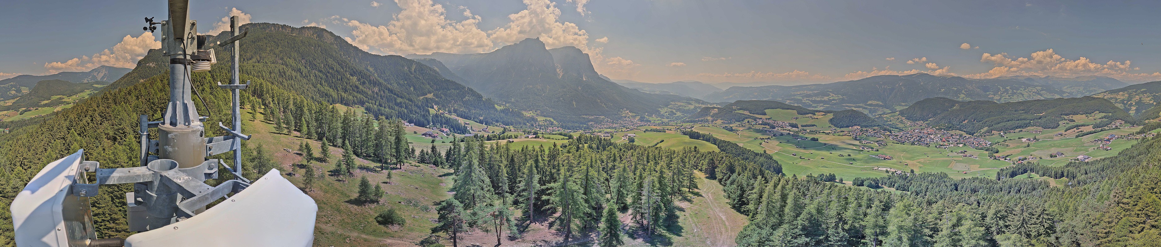Archived image Webcam Panoramic view Kastelruth, South Tyrol