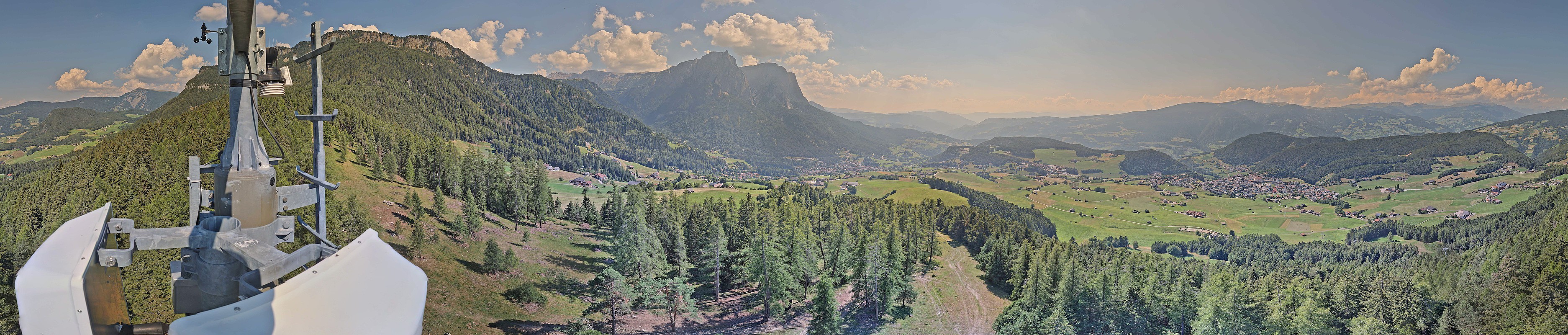 Archived image Webcam Panoramic view Kastelruth, South Tyrol