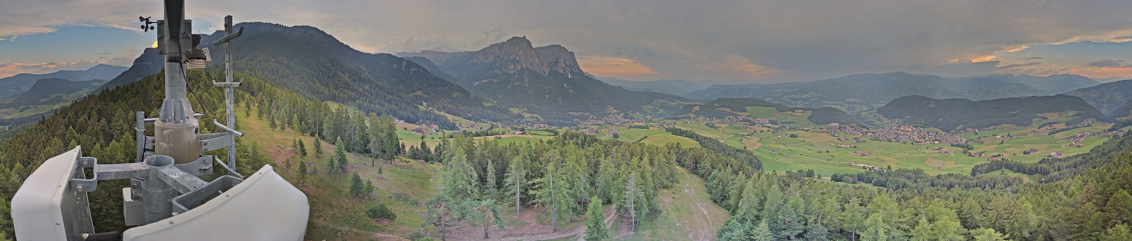 Archived image Webcam Panoramic view Kastelruth, South Tyrol
