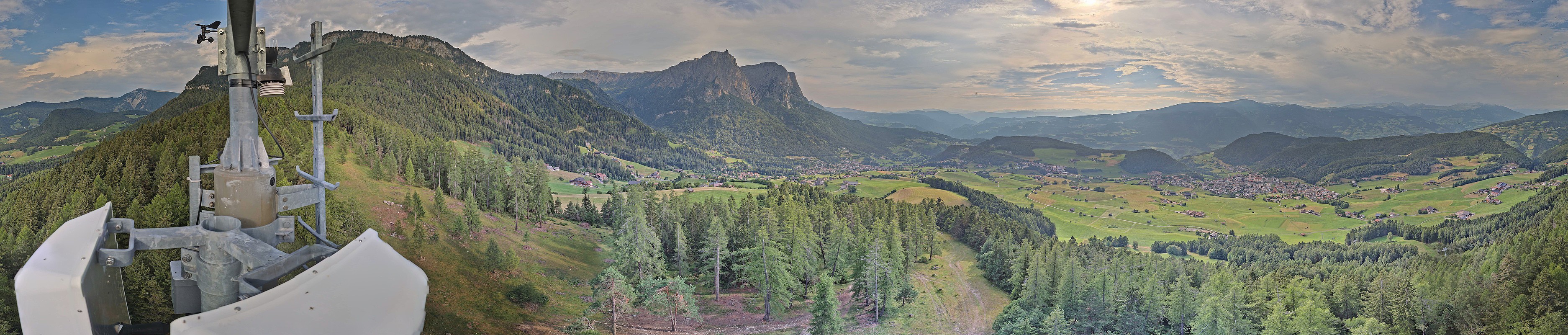 Archived image Webcam Panoramic view Kastelruth, South Tyrol