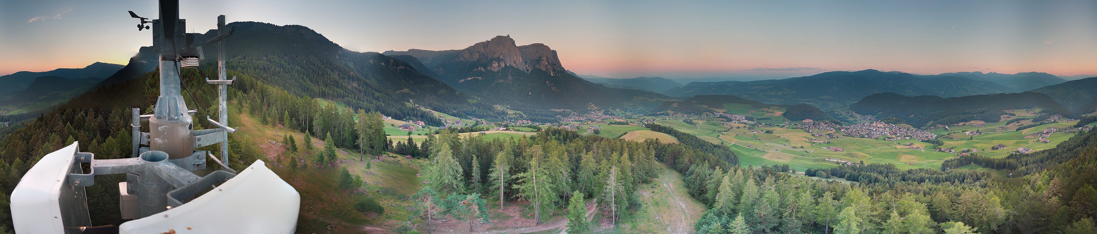 Archived image Webcam Panoramic view Kastelruth, South Tyrol