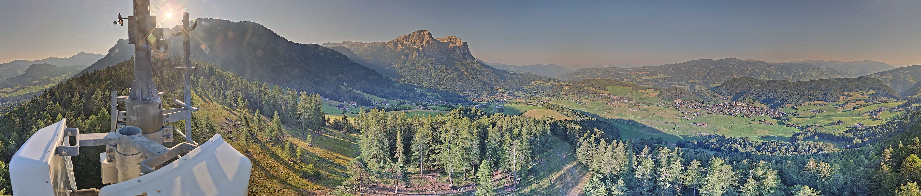 Archived image Webcam Panoramic view Kastelruth, South Tyrol
