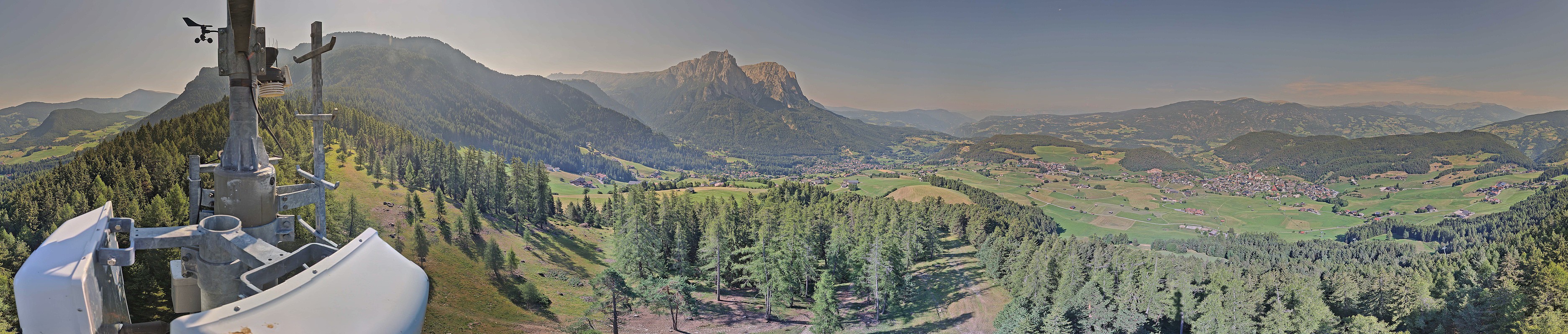 Archived image Webcam Panoramic view Kastelruth, South Tyrol