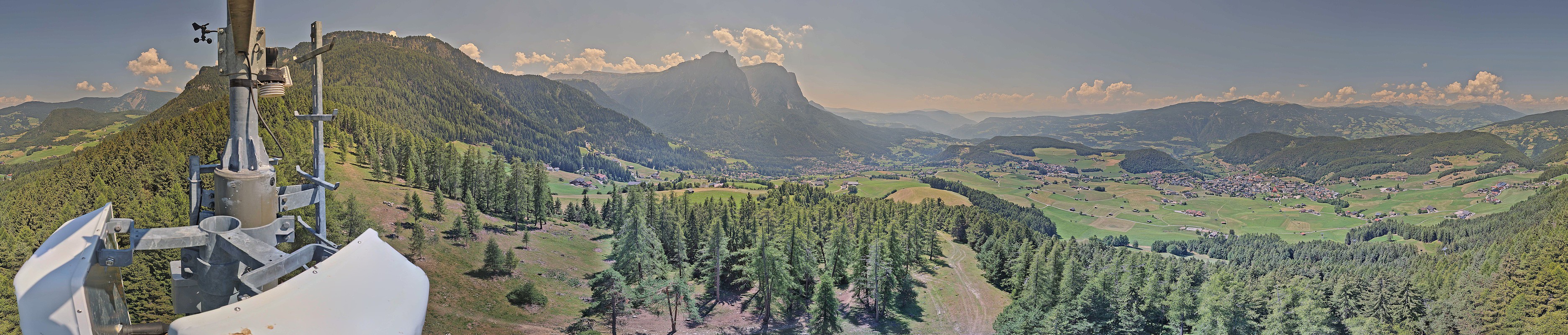Archived image Webcam Panoramic view Kastelruth, South Tyrol
