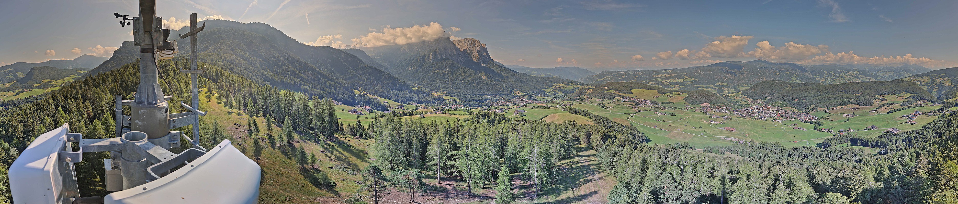 Archived image Webcam Panoramic view Kastelruth, South Tyrol