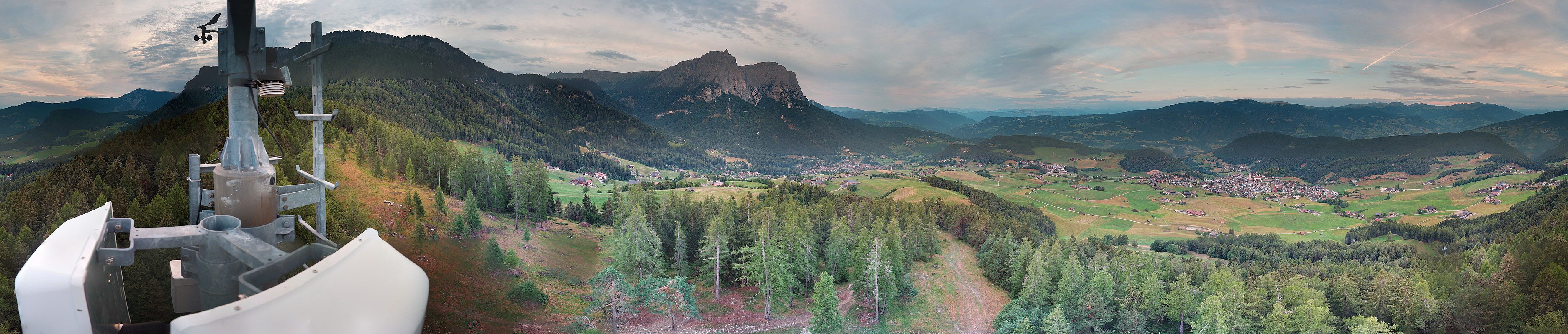 Archived image Webcam Panoramic view Kastelruth, South Tyrol