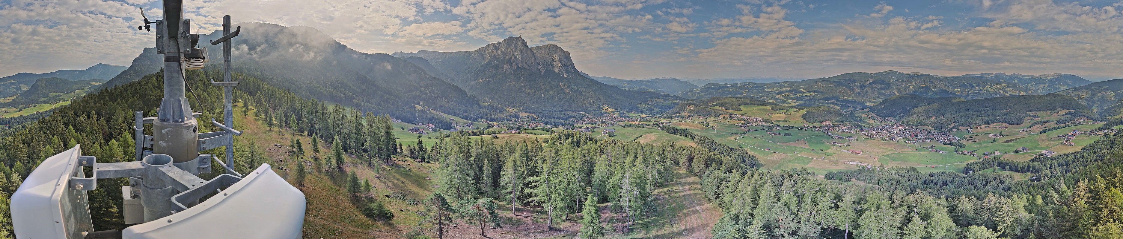 Archived image Webcam Panoramic view Kastelruth, South Tyrol