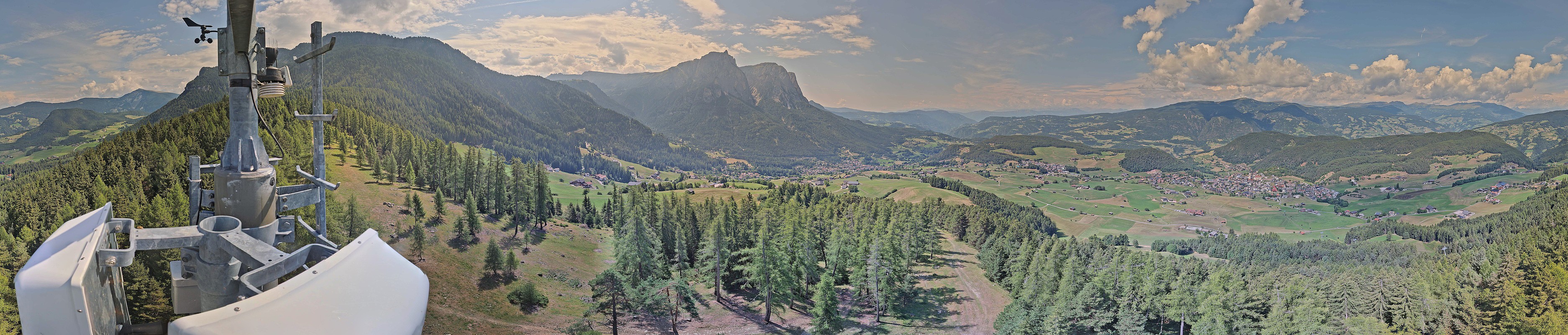 Archived image Webcam Panoramic view Kastelruth, South Tyrol