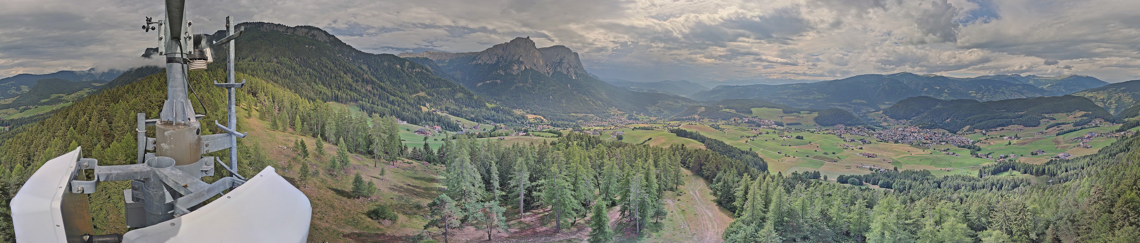 Archived image Webcam Panoramic view Kastelruth, South Tyrol