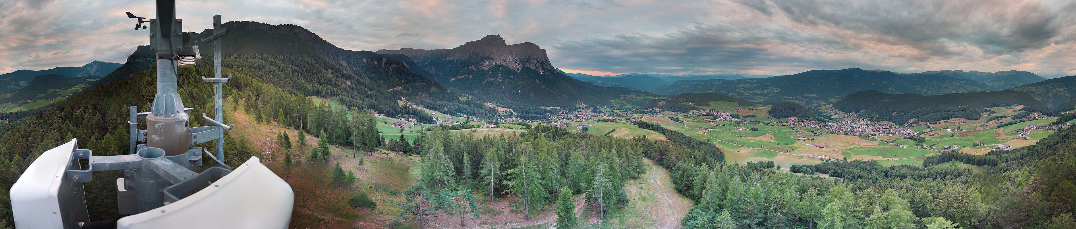 Archived image Webcam Panoramic view Kastelruth, South Tyrol