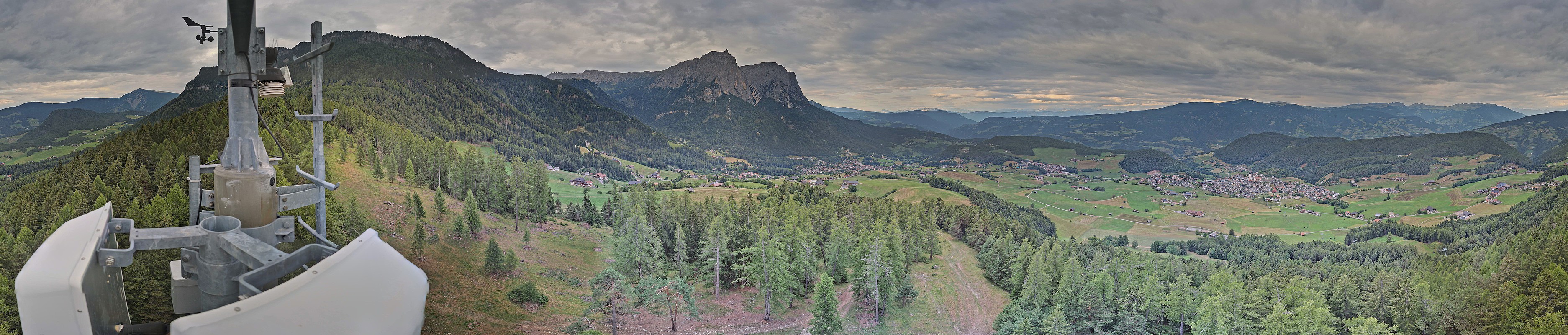 Archived image Webcam Panoramic view Kastelruth, South Tyrol