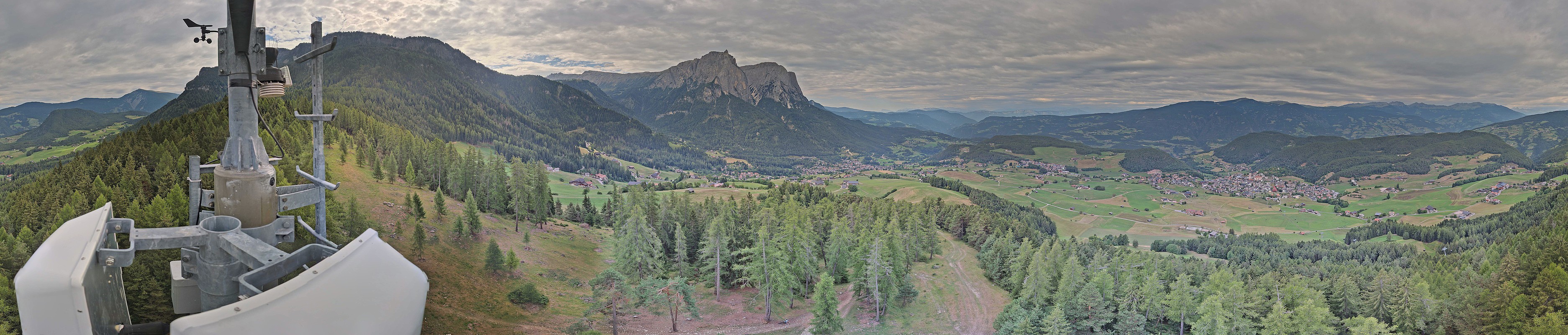 Archived image Webcam Panoramic view Kastelruth, South Tyrol