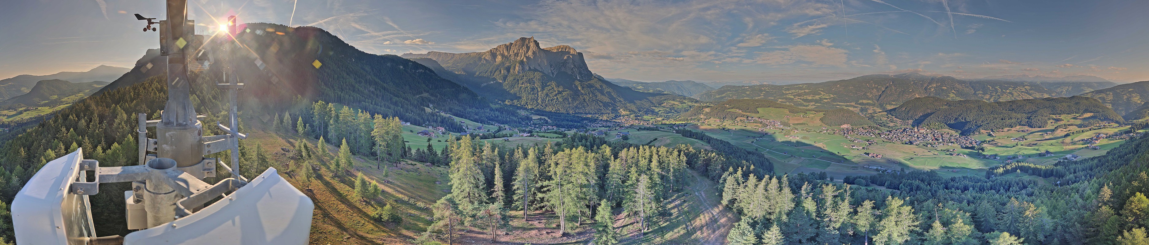 Archived image Webcam Panoramic view Kastelruth, South Tyrol