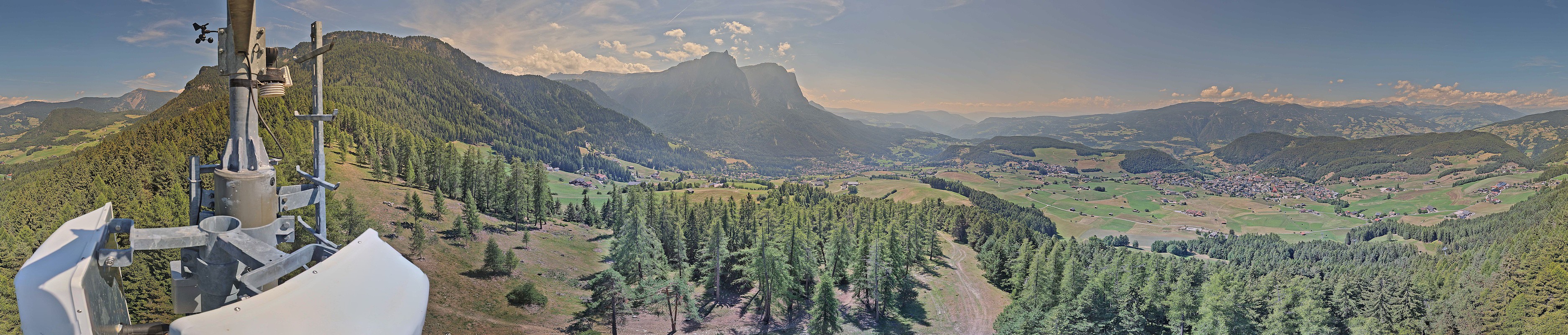 Archived image Webcam Panoramic view Kastelruth, South Tyrol