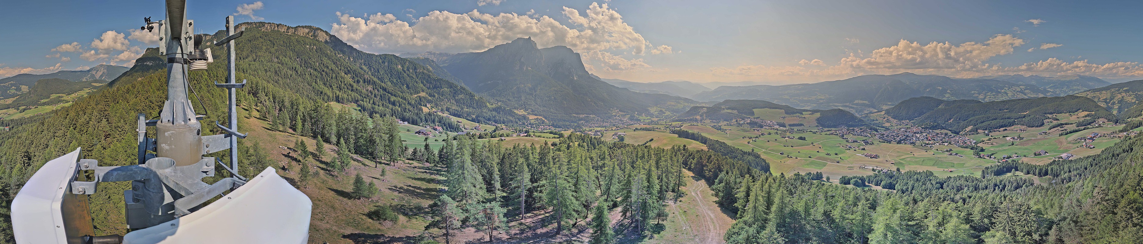 Archived image Webcam Panoramic view Kastelruth, South Tyrol