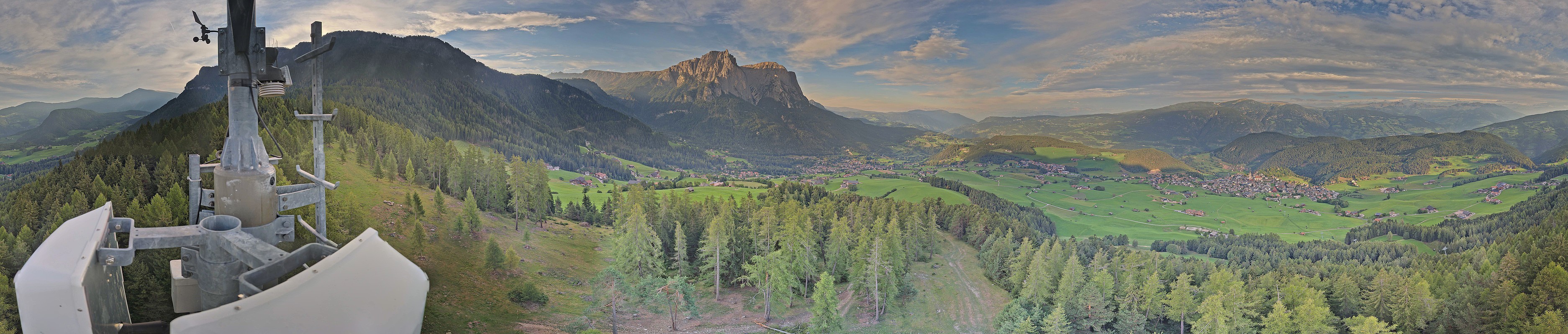 Archived image Webcam Panoramic view Kastelruth, South Tyrol