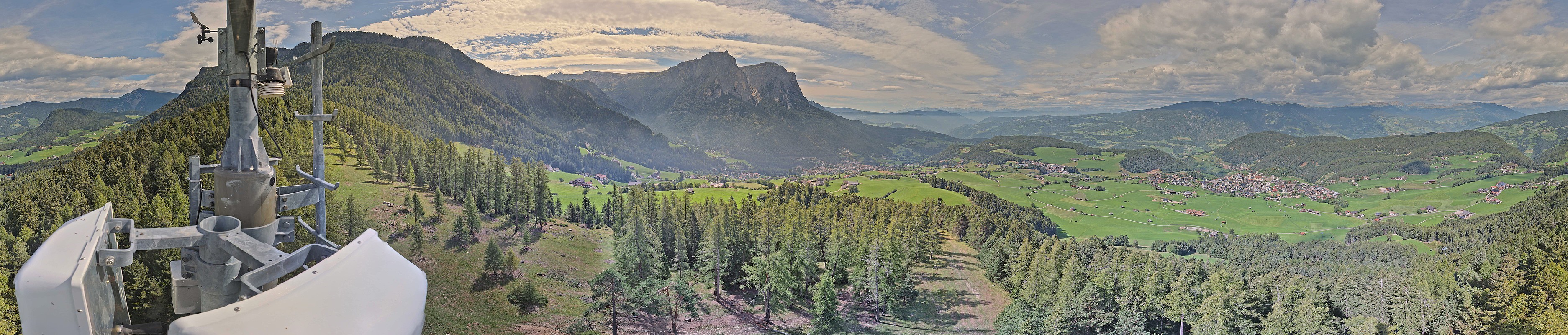 Archived image Webcam Panoramic view Kastelruth, South Tyrol