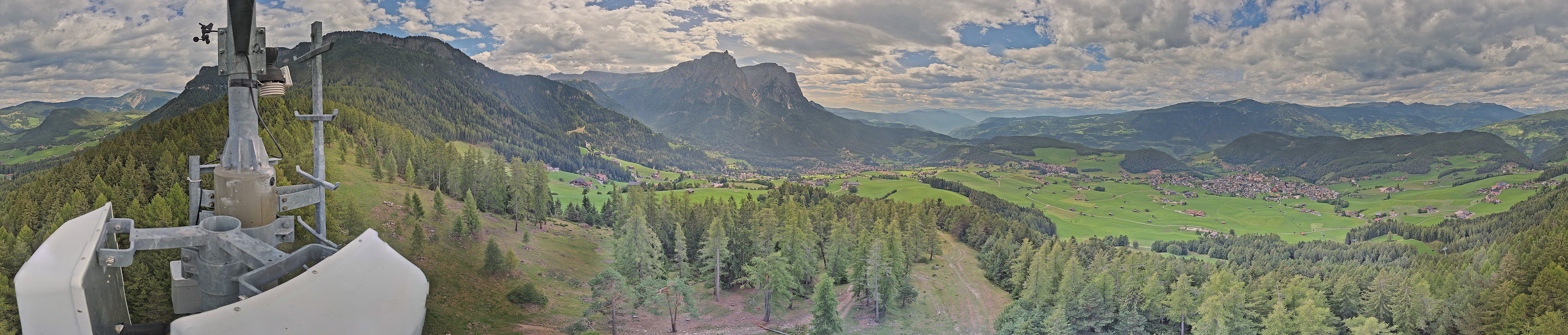 Archived image Webcam Panoramic view Kastelruth, South Tyrol