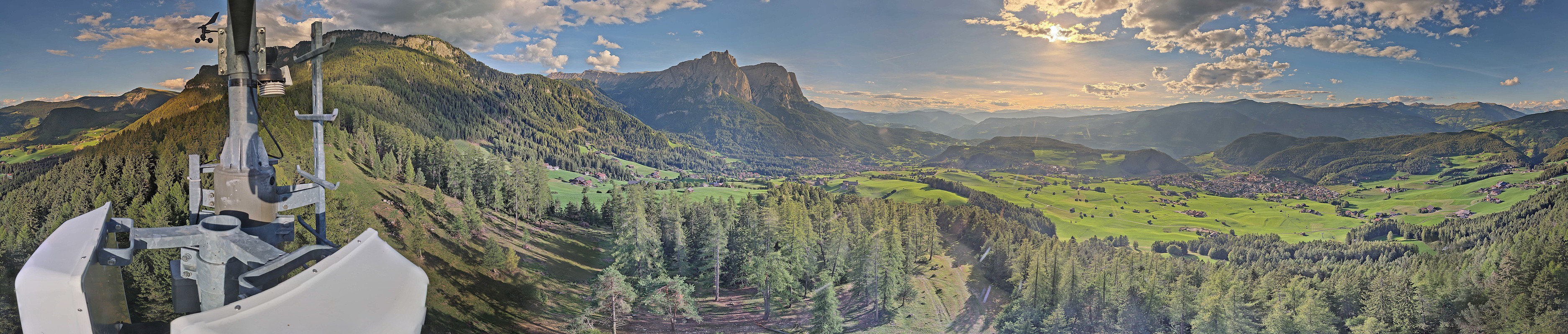 Archived image Webcam Panoramic view Kastelruth, South Tyrol