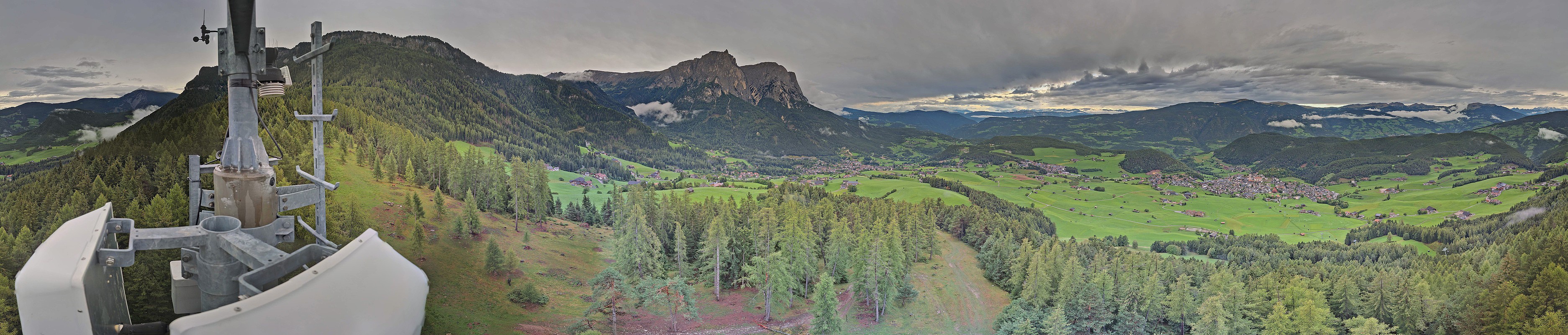 Archived image Webcam Panoramic view Kastelruth, South Tyrol