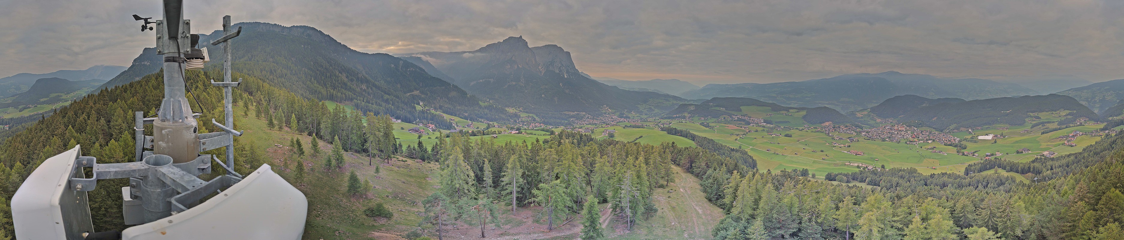 Archived image Webcam Panoramic view Kastelruth, South Tyrol