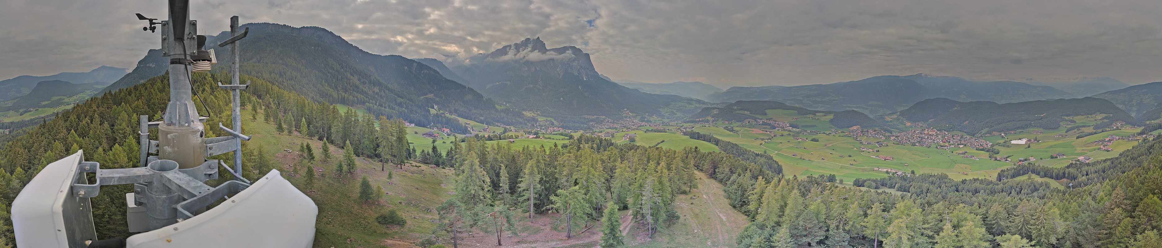 Archived image Webcam Panoramic view Kastelruth, South Tyrol