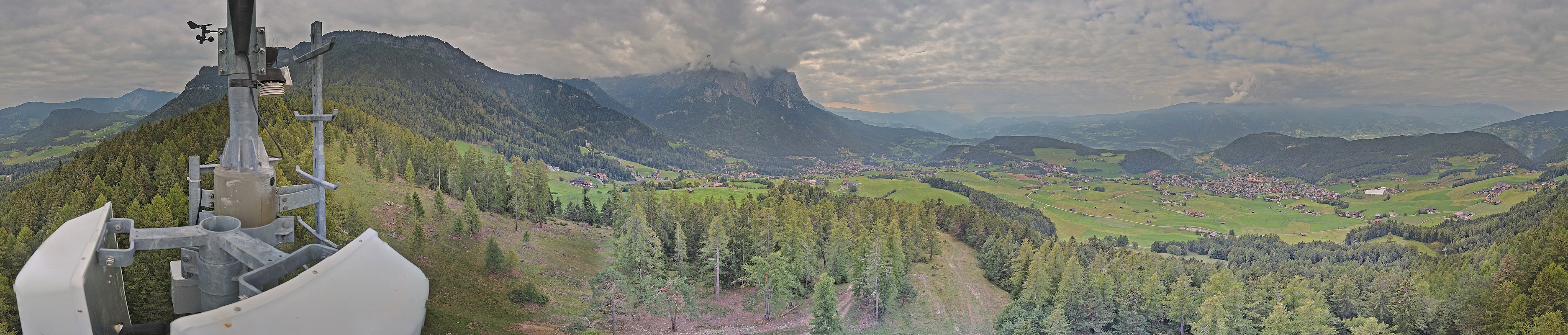 Archived image Webcam Panoramic view Kastelruth, South Tyrol