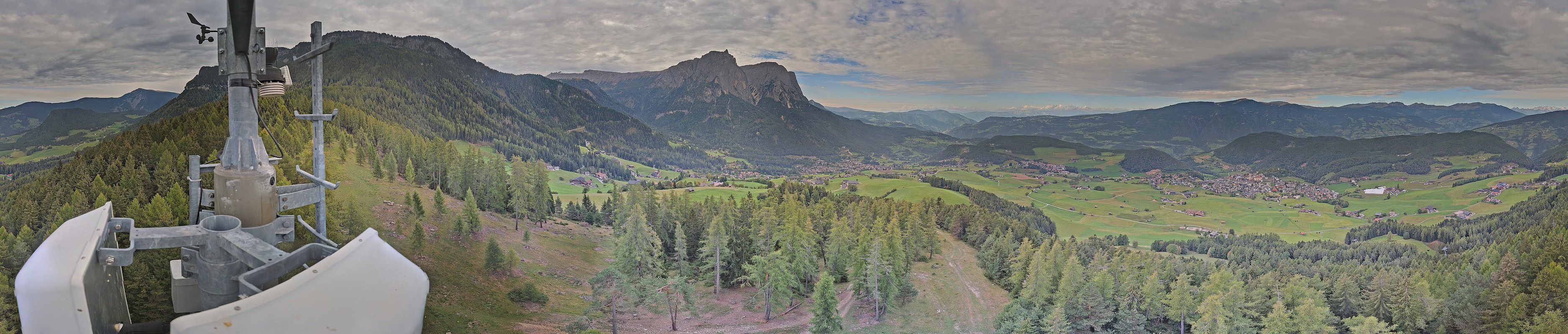 Archived image Webcam Panoramic view Kastelruth, South Tyrol
