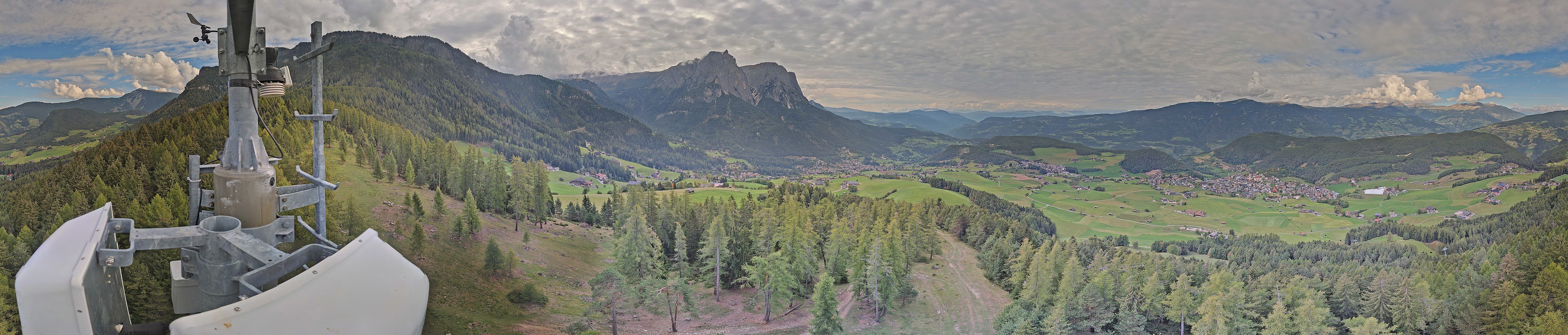 Archived image Webcam Panoramic view Kastelruth, South Tyrol