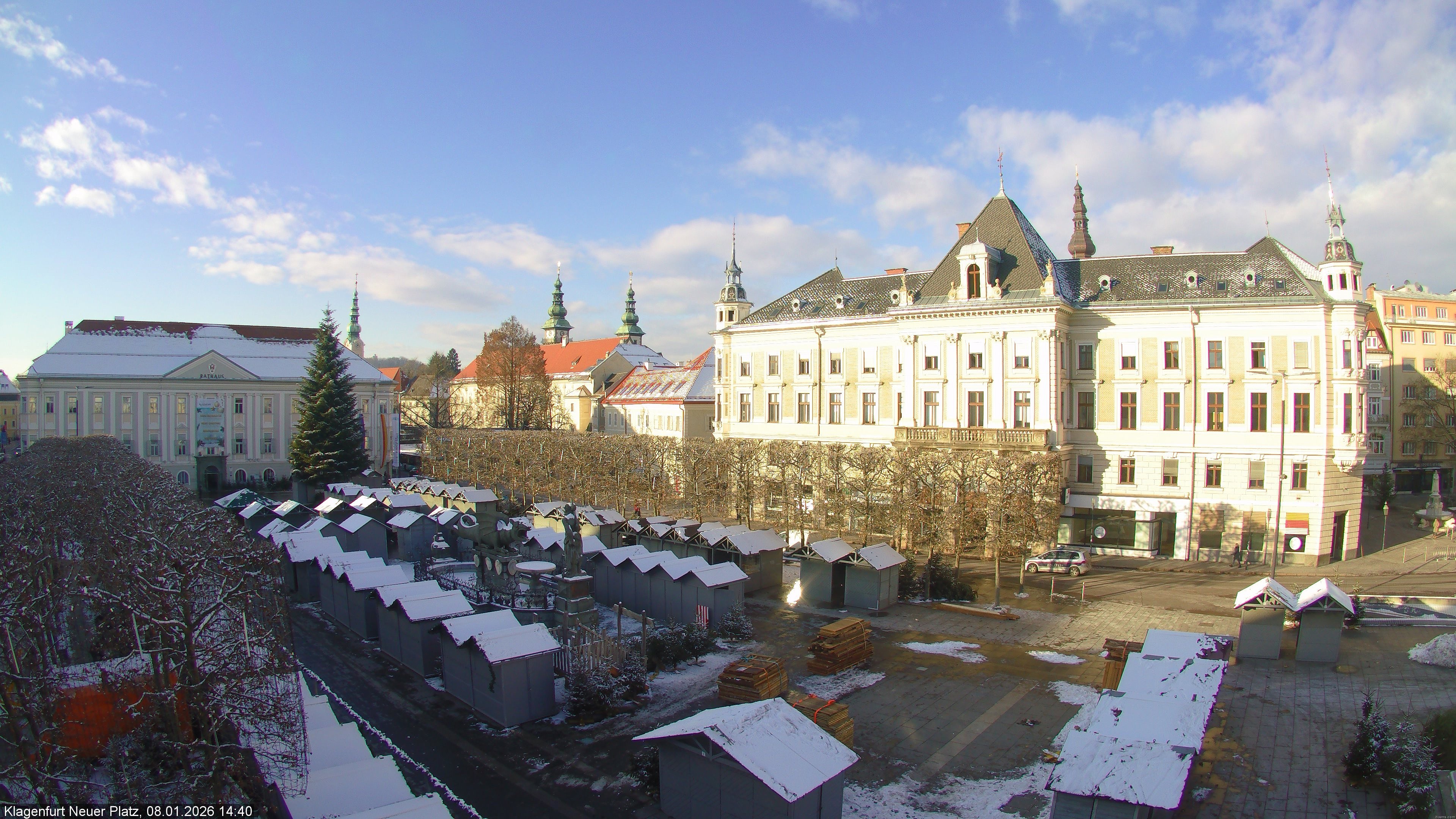 Archiv Foto Webcam Neuer Platz (Klagenfurt)