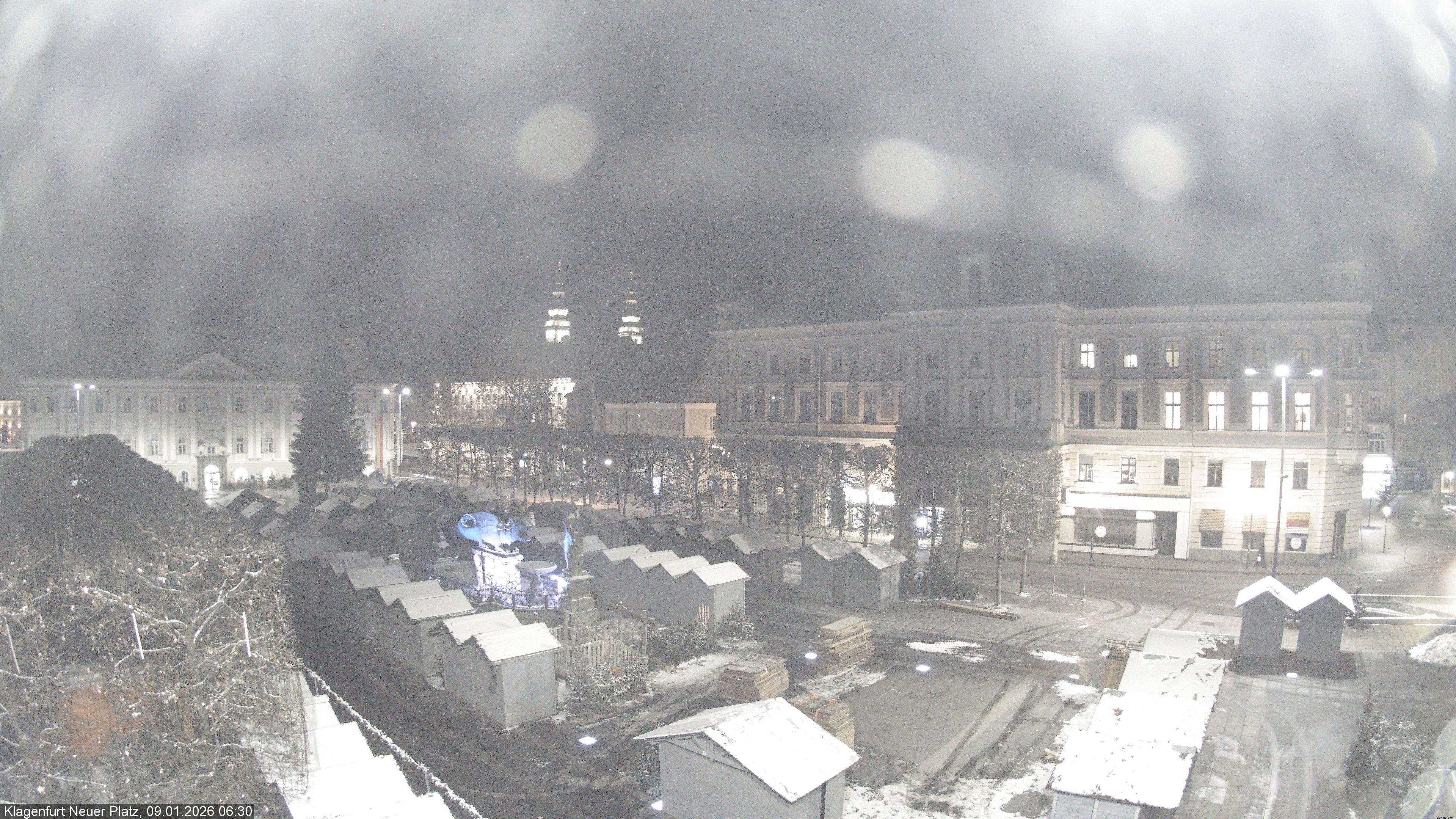 Archiv Foto Webcam Neuer Platz (Klagenfurt)