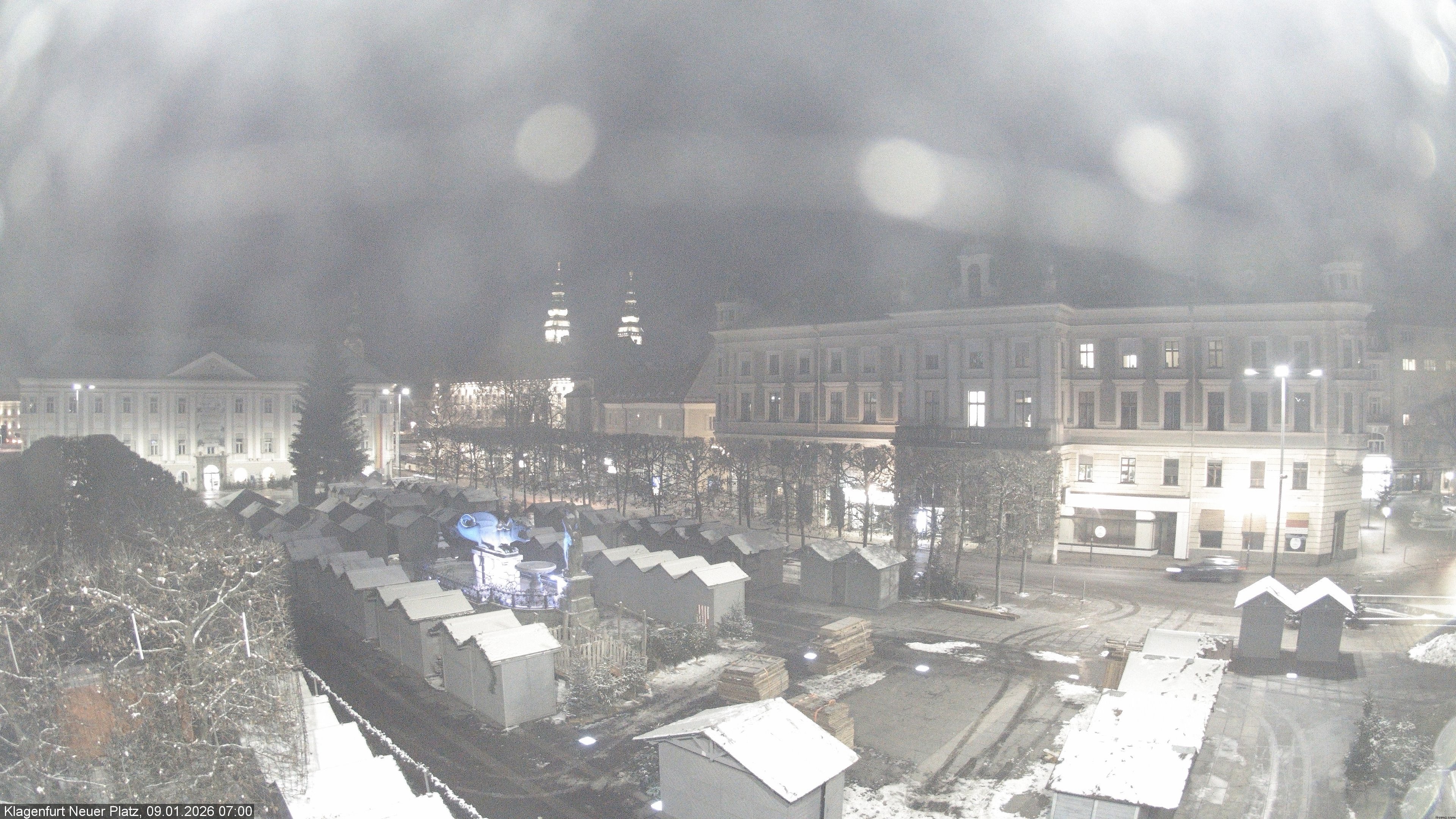 Archiv Foto Webcam Neuer Platz (Klagenfurt)