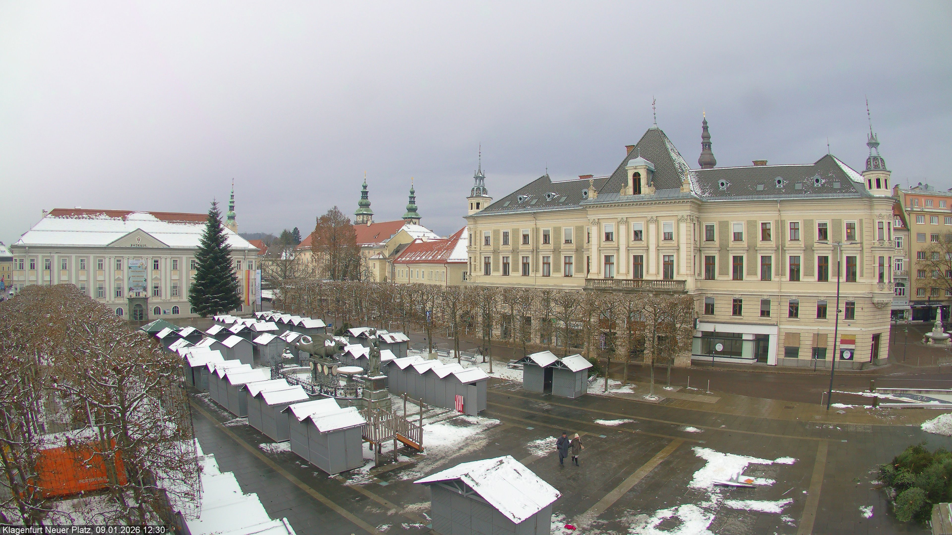 Archiv Foto Webcam Neuer Platz (Klagenfurt)