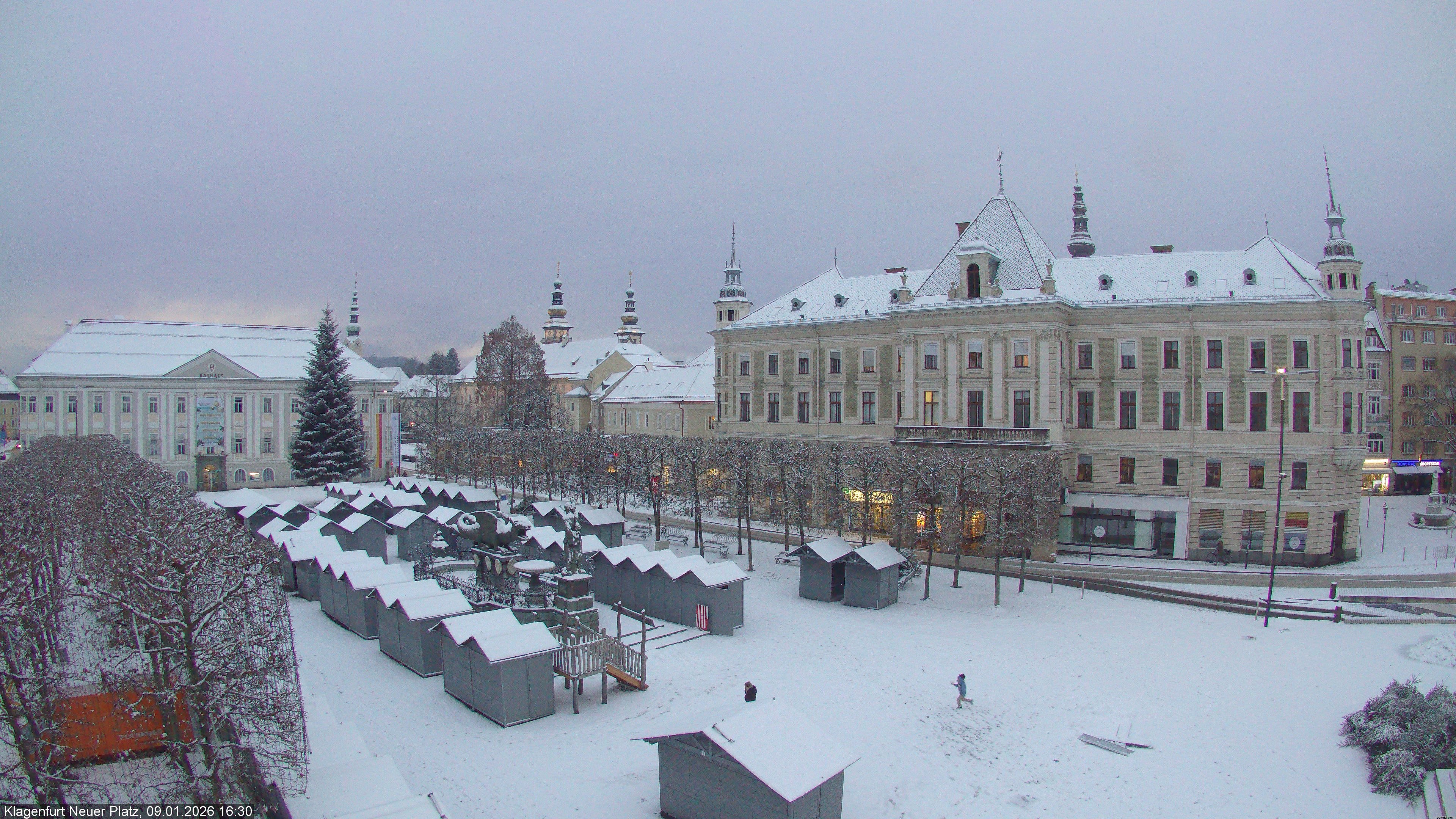 Archiv Foto Webcam Neuer Platz (Klagenfurt)